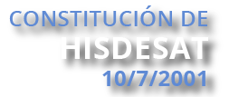 Constitución de Hisdesat 17/7/2001